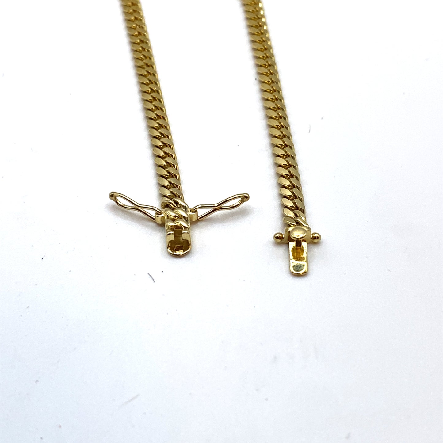 CUBAN LINK CHAIN 14k 4mm 22 inches